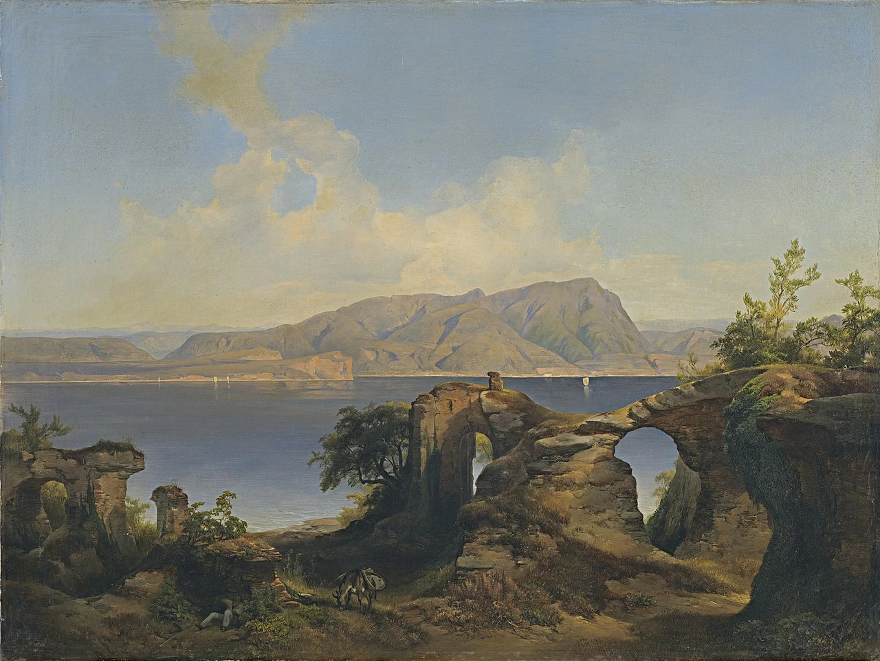 Veduta del Lago di Garda, 1844